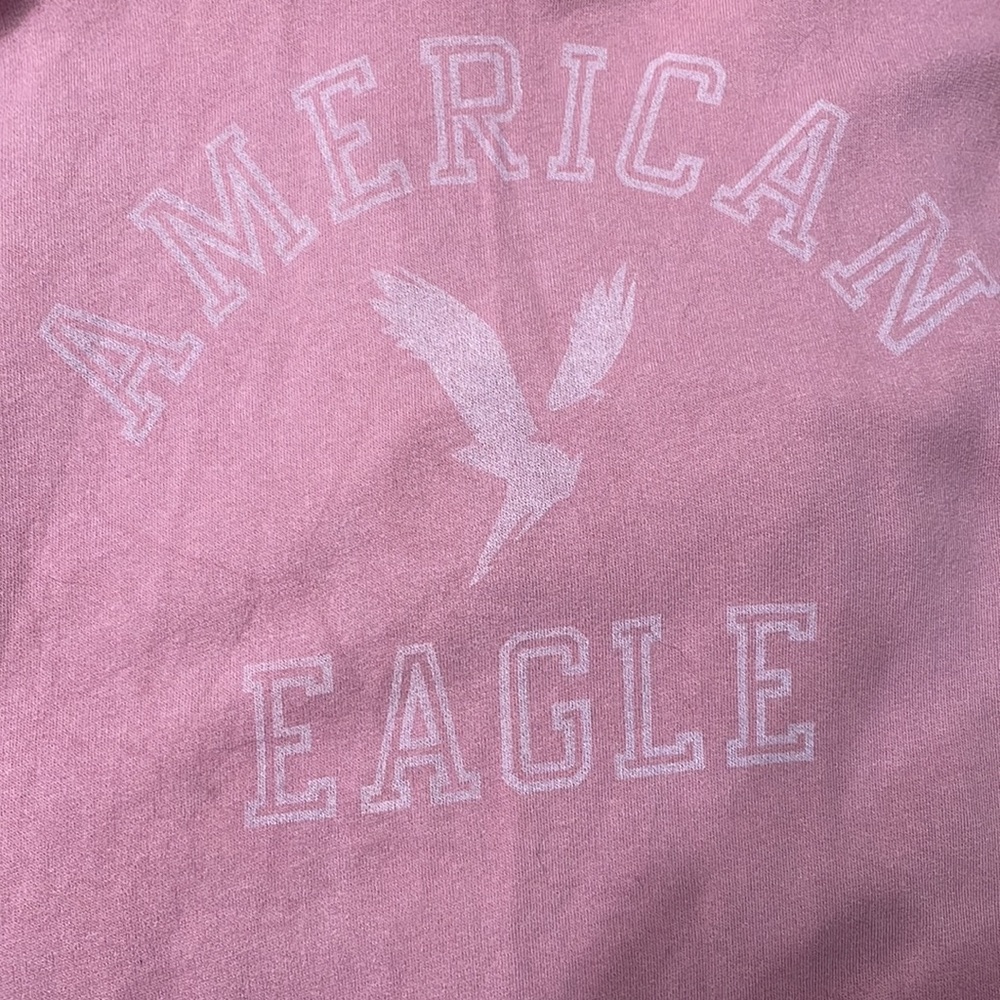 Pink oversized hoodie
